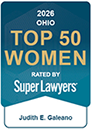 Judith E. Galeano, Ohio's Top 50 Women, 2026 Rated by Super Lawyers